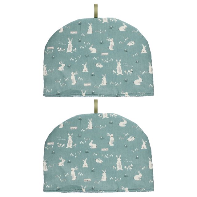 2pcs Anti-scald Tea Cosy Teapot Cover Cotton Cloth Teapot Insulation Protector