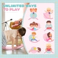 thumbnail image 4 of Qaba 32.3" Balance Board Wobble Board Kids Curvy Rocker Board for 3-6 Years, 4 of 10