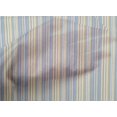 thumbnail image 3 of oneOone Tissu Popeline de Coton Multicolore à Rayures Tissu au Mètre 42 Pouces de Large, 3 of 3