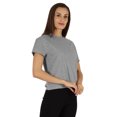 thumbnail image 2 of Inkmeso T-Shirt à Manches Courtes pour Femmes, Épaules Tombantes, Col Rond, T-Shirts d'Été Décontractés, 2 of 7