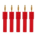 thumbnail image 2 of Convert Banana Plug, Convert Banana Plug, 5Pcs 4mm Screw Type Banana Plugs 2mm to 4mm Convert Banana Plug Speaker Connector Banana,, Multimeters, 2 of 8