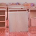 thumbnail image 2 of Modèle de Mini Armoire de Maison Armoire Miniature en Bois Modèle de Mobilier de Maison de Poupée 1:12, 2 of 5