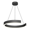thumbnail image 1 of Artika Vance LED Modern Pendant Light Matte Black, 1 of 10