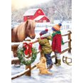 thumbnail image 2 of Christmas Pony 1000 Piece Puzzle, 2 of 2