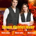 thumbnail image 1 of Electric Heated Vest Usb Washable Heating Vest Winter Heating Jacket Electric Heated Vest USB Washable Heating Vest Winter Heating Jacket For Men Women, 1 of 8
