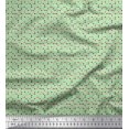 thumbnail image 1 of Soimoi Poly Georgette Fabric Poker Card Symbol & Check Print Fabric by Yard 42 Inch Wide, 1 of 3