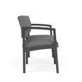 thumbnail image 4 of Lenox Steel Causeuse de Réception et Salle d'Attente / Acier Charbon / Gris Pâle, 4 of 5