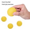 thumbnail image 3 of Handball Fitness Finger Exerciser Hand Exercise Ball 3PCS Hand Exercise Balls Improves Strength Prevent Stiffness Yellow, 3 of 8
