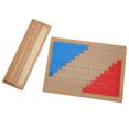 thumbnail image 2 of Mathematics Toy, 11.8 X 8.6 X 0.2in Wooden Math Learning Board Toy Educational Game Toy Small Numerical Rods With Wooden Box For Kids Toddlers 3 Year Old, 2 of 8