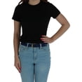 thumbnail image 2 of CTM®  Elastic Braided Stretch Belt (Women's), 2 of 3