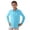 Sky Blue, variant on PMVFHDE Tee Shirt Dress Child Boys Girls Shirt Solid Long Sleeve Toddler Kids Gentleman Lapel Button Tops White,7-8 Years