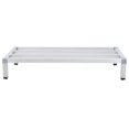 thumbnail image 3 of Kojooin Aluminum Dunnage Rack, 1000 lb Capacity, Low Storage Shelf for Kitchens, Restaurants, Supermarkets, 3 of 7