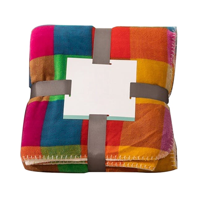 Affordablo Anti-Static Fuzzy Soft Blanket Microfiber Coral Wool Blanket Thickened Double Layer Lamb Wool Blanket Sherpas Blanket Nap Blanket Fleece Throw Blanket for Couch