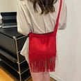 thumbnail image 4 of PRETXORVE Small Handbag for Women Fashionable Style for Tassel Shoulder Versatile Crossbody, 4 of 7