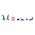 thumbnail image 1 of lionlar 1:64 Miniature Miniature Figurine Figurine Station-Service Décor Accessoire, 1 of 9
