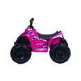 thumbnail image 4 of Kid Trax 12V Glow ATV Ride-On Toy, Pink, with LED Lights, Rechargeable Battery, Ages 3–6, 4 of 8