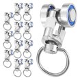 thumbnail image 2 of SHISUYAN 12pcs Metal Curtain Track Rollers Smooth Sliding Pulley Runners For Various Curtain Types Track Pulley Window Pulleys Curtain Runners, 2 of 9