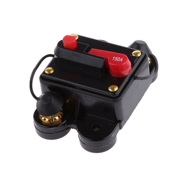 Xuanheng Audio de Voiture 150 Amp Disjoncteur Réinitialisation Manuelle Porte-Fusible Interrupteur Kill 150A