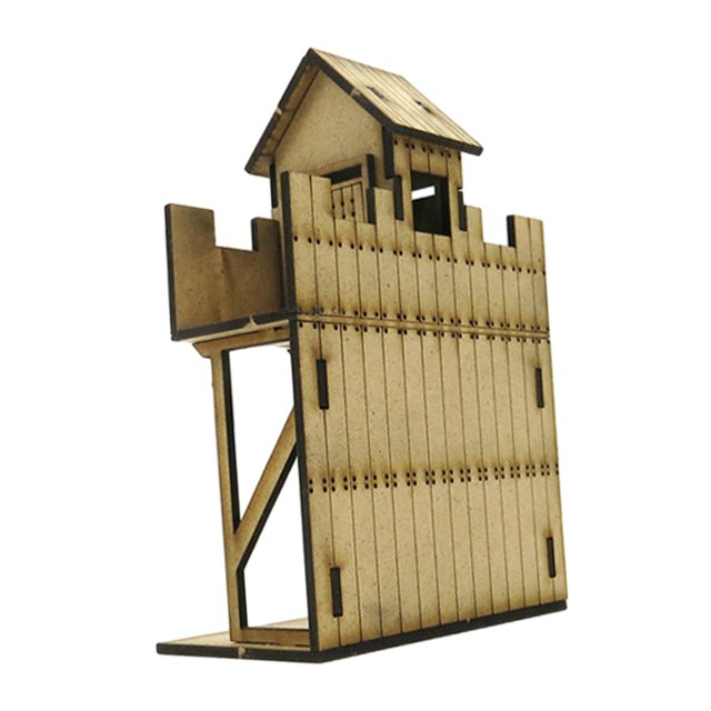 1/72 Fortress Building Model Kits DIY DIY Painting Architecture Scene Model for sentry watchtower
