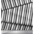 thumbnail image 3 of Soimoi Polyester Crepe Fabric Vertical Stripe Printed Craft Fabric by The Yard 52 Inch Wide, 3 of 5