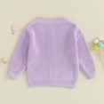 thumbnail image 4 of Gupgi Cardigan en Tricot pour Bébé Garçon Fille Chandails Col Ras du Cou Manches Longues Ouvert à l'Avant Chandails Manteau d'Hiver, 4 of 7