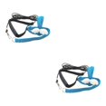 thumbnail image 3 of Transemion Pet Parrot Bird Harness With Adjustable Easy-to And Comfortable Cute Adjustable Bird Harness misty blue 2Set, 3 of 6