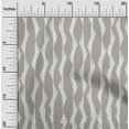 thumbnail image 1 of oneOone Polyester Tissu Lycra Abstrait Rayures Imprimé Ikat Tissu à Coudre BTY 56 Pouces de Large, 1 of 4