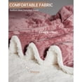 thumbnail image 2 of Heated Throw Blanket Electric, Velvet Soft Heating Blanket with 4 Heat Settings & 10H Auto Shut-Off, Over-Heat Protection ETL Certified, Machine Washable, 2 of 9