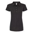 thumbnail image 1 of M&O 7600 Women's Ringspun Polo, 1 of 2