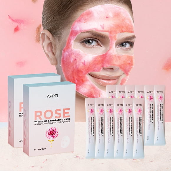 Hydrating Anti-Aging 24K Gold Peel Off Jelly Facial Mask Powder Clear Hydrogel Luxury Soft Natural Collagen Mask for SPA Skin Care 12 Set