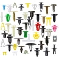 thumbnail image 2 of Push Pins Universal Plastic Fastener panel fastener car panel for Car Fender Bumper Interior Panel Trim Rivet Color Size Random, 200pcs, 2 of 9