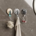 thumbnail image 3 of Cqxid Hooks Under $5 Retro Ripple Suction Cup Suction Cup Hooks For Shower Strong Grip Multi Purpose Holder Suction Cup Hooks For Shower Bathroom Kitchen Glass Door Hanging To, 3 of 8