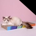 thumbnail image 1 of Cat Scratcher Board Claw Grinding Corrugated Paper Cat Toy Cat Scratch Pad, 1 of 10