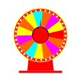 thumbnail image 1 of Plateau Tournant de Table Roues de Casino Acrylique Index Roue de Roulette Roue de Fortune 40 cm Également, 1 of 9