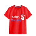 thumbnail image 1 of Felwors Girls Soft Short Sleeve Crew Neck T Shirts 6 Color Printed T Shirt, 1 of 5