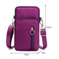 thumbnail image 3 of Multifunction Ladies Girls Small Crossbody Shoulder Bag Wristlet Multifunction Ladies Handbags, 3 of 9