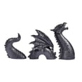 thumbnail image 2 of Dragon Garden Statue Durable Courtyard Outdoor Statue Tail Style, 2 of 9
