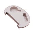 thumbnail image 1 of Foldable Reclining Chair Tray Durable for Garden Chair Outdoor Folding Reclining khaki, 1 of 7