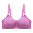 thumbnail image 4 of Soutien-gorge pour Femmes à Bonnets Fixes, Ouverture Frontale à Boutons, Style Mince, Effet Rassembleur, Respirant, 4 of 4