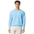 thumbnail image 1 of Comfort Colors 1466 Garment-Dyed Lightweight Fleece Crewneck Sweatshirt-hydrangea-XL, 1 of 6