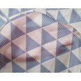 thumbnail image 4 of oneOone Silk Tabby Fabric Triangle Geometric Decor Fabric Printed BTY 42 Inch Wide, 4 of 4