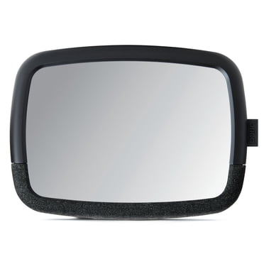 Munchkin Brica 360 Pivot Baby In-Sight Wide-Angle Adjustable Car Mirror, Crash Tested & Shatter Resistant, Black