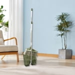 EGNMCR Kitchen Gadgets, Brooms And Dustpan Set Double-layer Scraper Foldable Dustpan Non-stick Hair Dustpan Sweeping Brooms 180-degree Rotatable Brooms For Vertical Storage broom dustpan