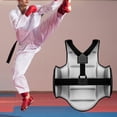 thumbnail image 2 of Taekwondo And Karate Chest Guard For Adjustable Belt Muay Protector Taekwondo Karate Practitioners Protector Protection Martial Arts Red Blue Black XS, 2 of 9