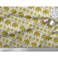 thumbnail image 2 of Soimoi polyester Crepe Fabric Aztec & Tribal Elephant Ethnic Fabric Prints By Yard 42 Inch Wide, 2 of 3