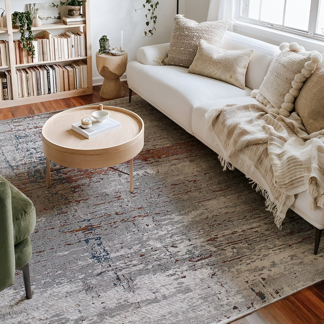 Rug Branch Sardini Collection Tapis abstrait contemporain