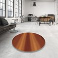 thumbnail image 4 of Ahgly Company Tapis d'Intérieur Rectangulaire Transitionnel Orange Rouge Orange Lavable à la Machine, 7 Pieds x 9 Pieds, 4 of 7