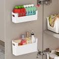 thumbnail image 2 of Binwennn Rolling Rack for Desktop Storage Wall Storage Dormitory Artifact Wall Mounted Student Dormitory Bunk Bed No Need To Hit, 2 of 4