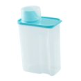 thumbnail image 2 of GUOOL Bac de Rangement pour Riz Transparent, Contenant Alimentaire avec Tasse à Mesurer, Seau de Rangement pour Grains, 3 L Bleu, 2 of 9
