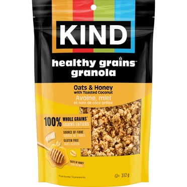 KIND Oats & Honey with Toasted Coconut Granola, 312g Bag